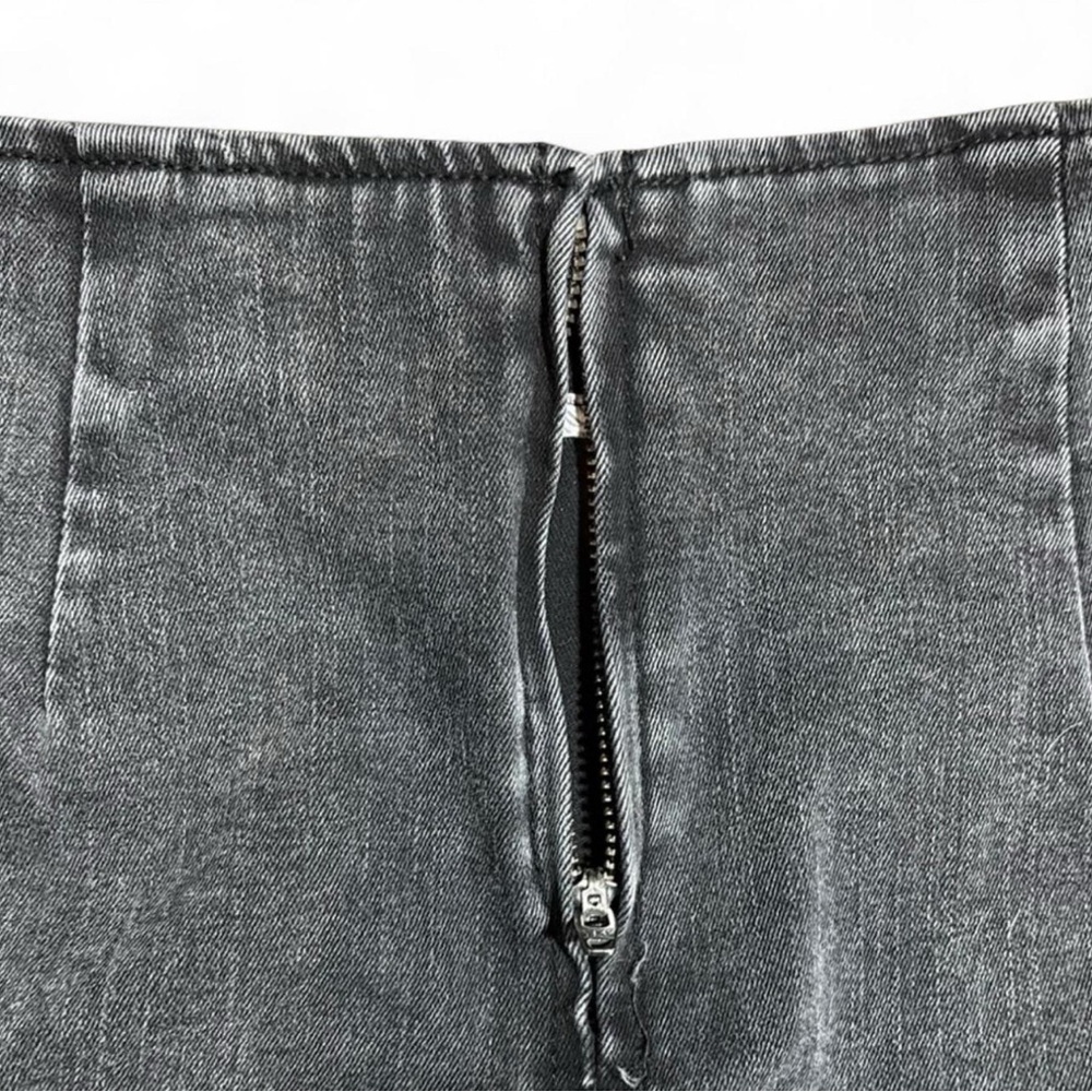 Classic Black Denim Skirt - Picture 3 of 5